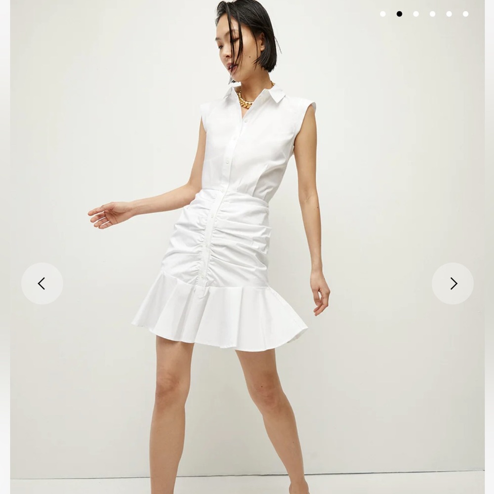 Veronica Beard Ruched Dress - Picture 2 of 10